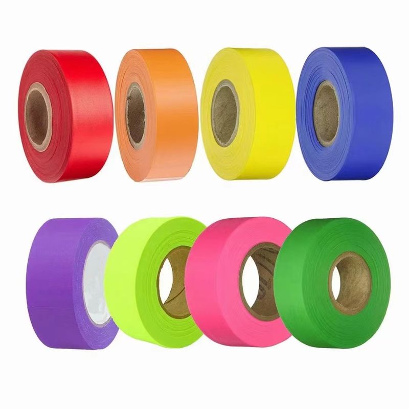 PE Pvc Marking Tape Plastic Binding Band Narrow Plastic Membrane Band